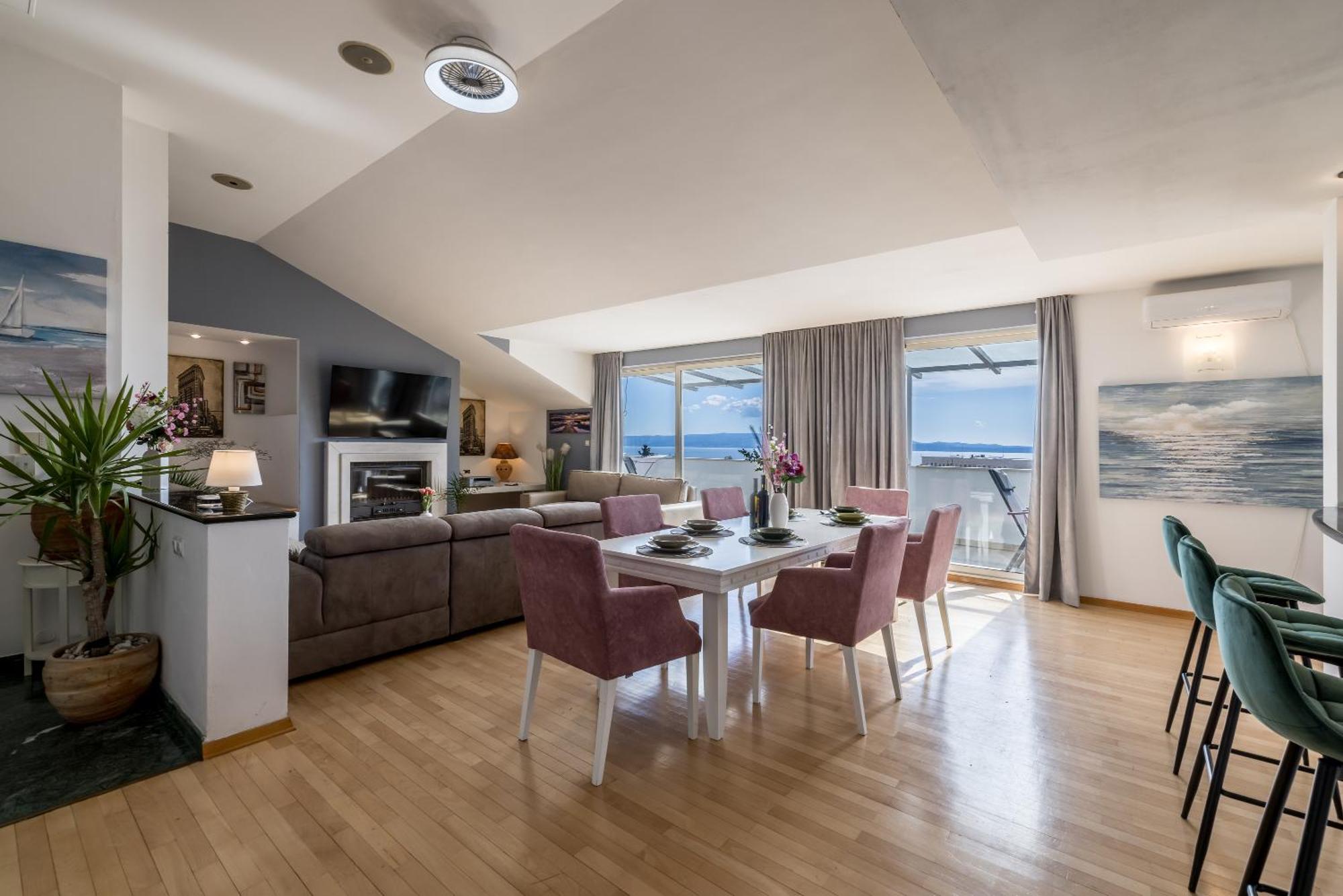 Apartmán Urban Utopia Penthouse With Private Parking